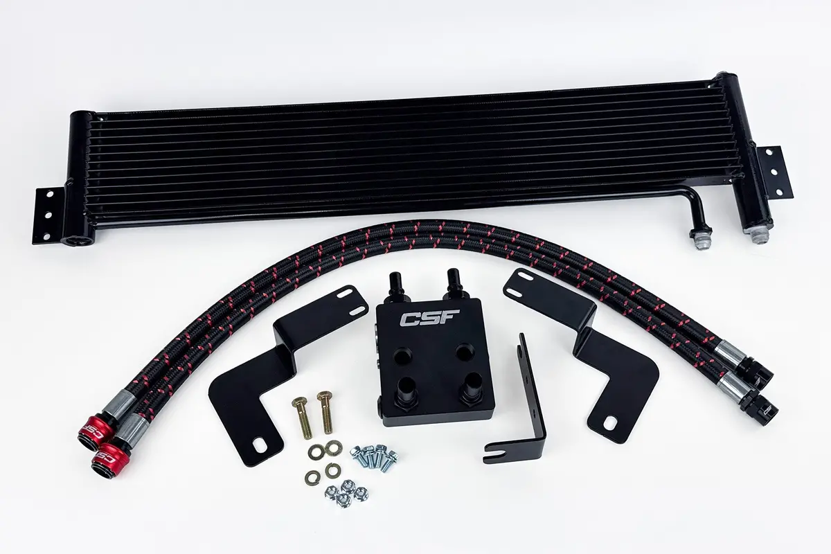 Csf 2.7L External Transmission Oil Cooler Kit Ford Bronco 2