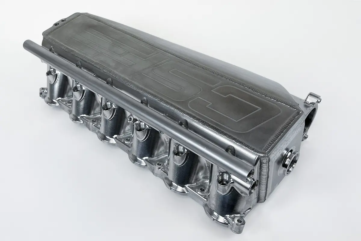 Bmw Gen 2 B58 Race X Charge Air Cooler Manifold - Raw Billet 2