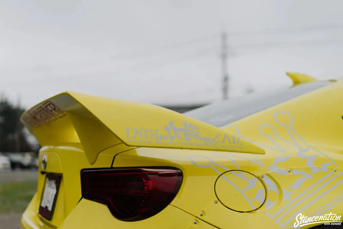 326 Power Manriki Wing W/Logo Toyota Gt86 (Zn6) / Subaru Brz (Zc6) 1