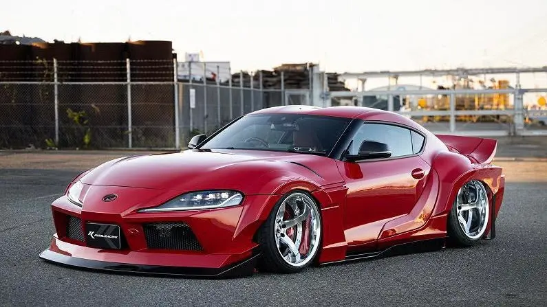 Kuhl Racing 90R-Gtwr Spec-D Aero Kit Basic Set 12Pc For Toyota Gr Supra 2002+ 1