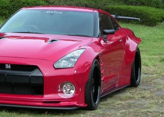 Abflug Side Under Panel For Nissan Gt-R (R35) 2008-2022 1