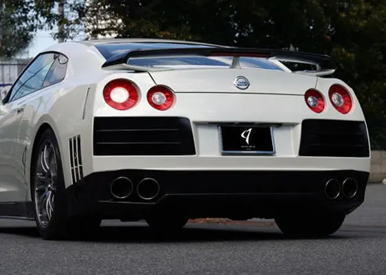 Abflug Rear Bumper (Frp) For Nissan Gt-R (R35) 2008-2010 1