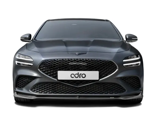 Adro 2022+ Genesis G70 Facelift Carbon Fiber Front Lip V1 1