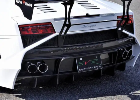 Auto Veloce Rear Bumper For Lamborghini Gallardo 2004-2008 1