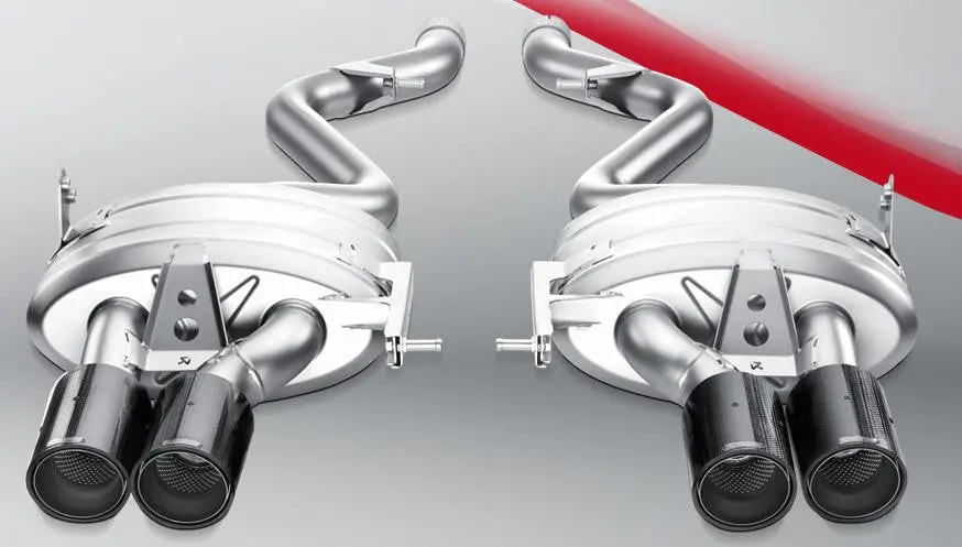 Akrapovic E92 & E93 Slip-On Line Titanium 1