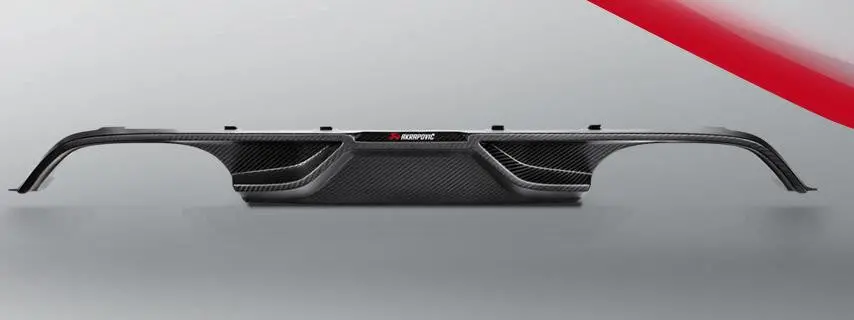 Akrapovic F80 M3 & F82 M4 Rear Carbon Fiber Diffuser 1