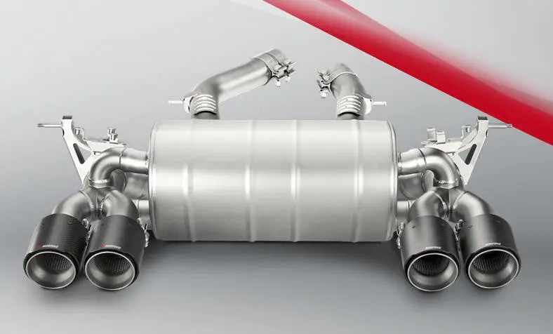 Akrapovic F80 M3 & F82 M4 Slip-On Line Titanium 1
