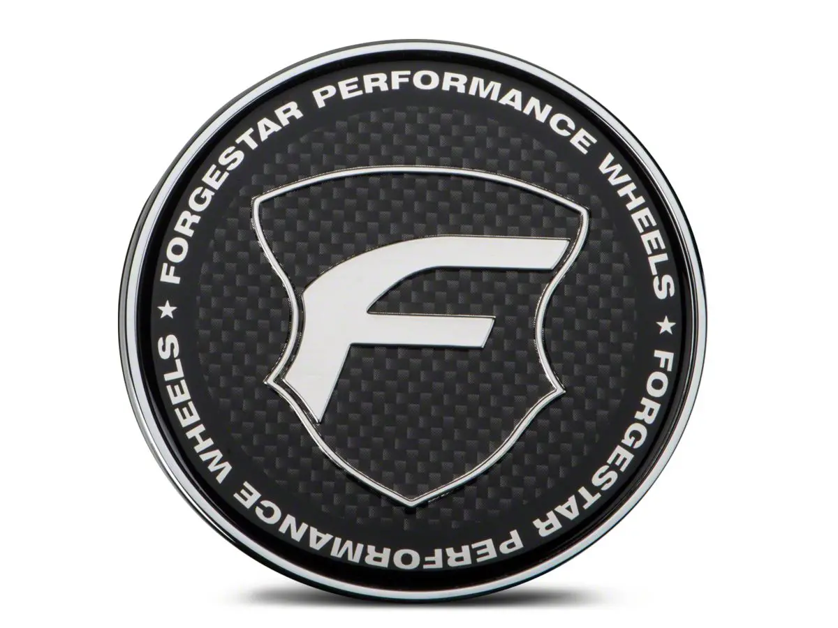 Forgestar Carbon Flash Center Cap Each 1