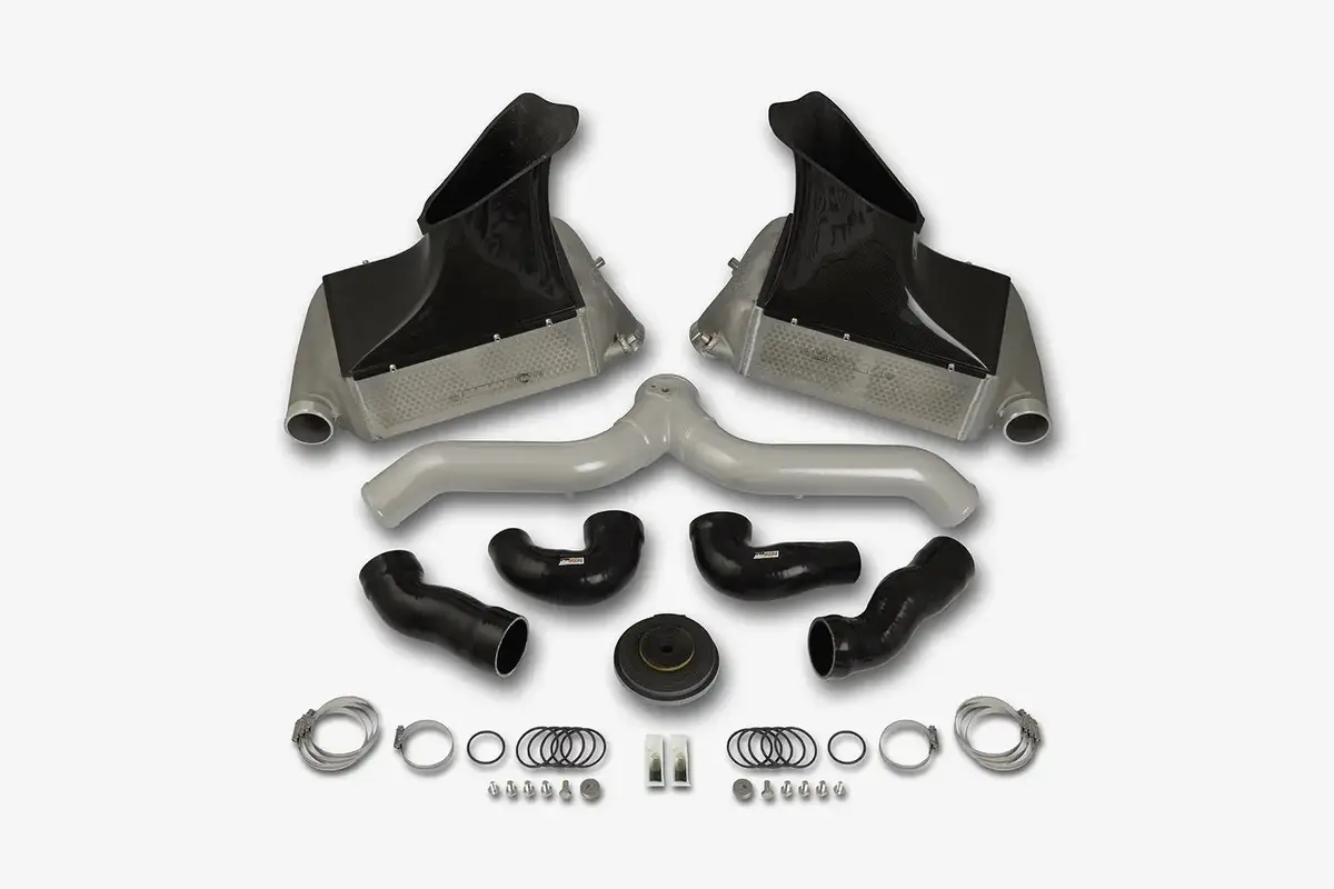 Do88 Bigpack Porsche 911 Turbo (997.1) Silver Pipe 1