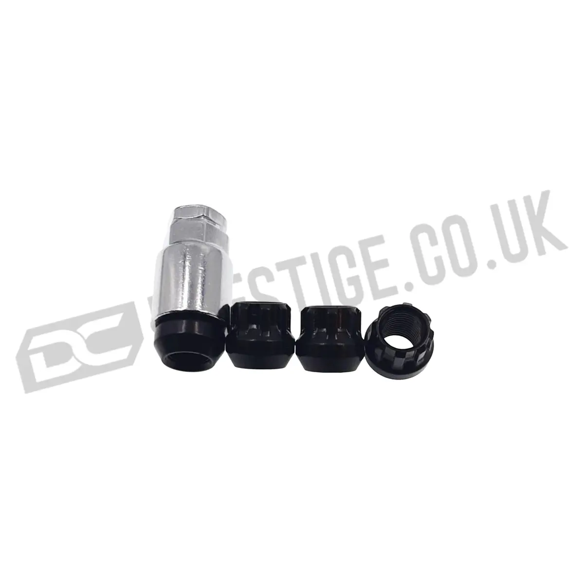 Bimecc M14x1.5 Open Wheel Locking Nuts + Key – 5 Piece Set 1
