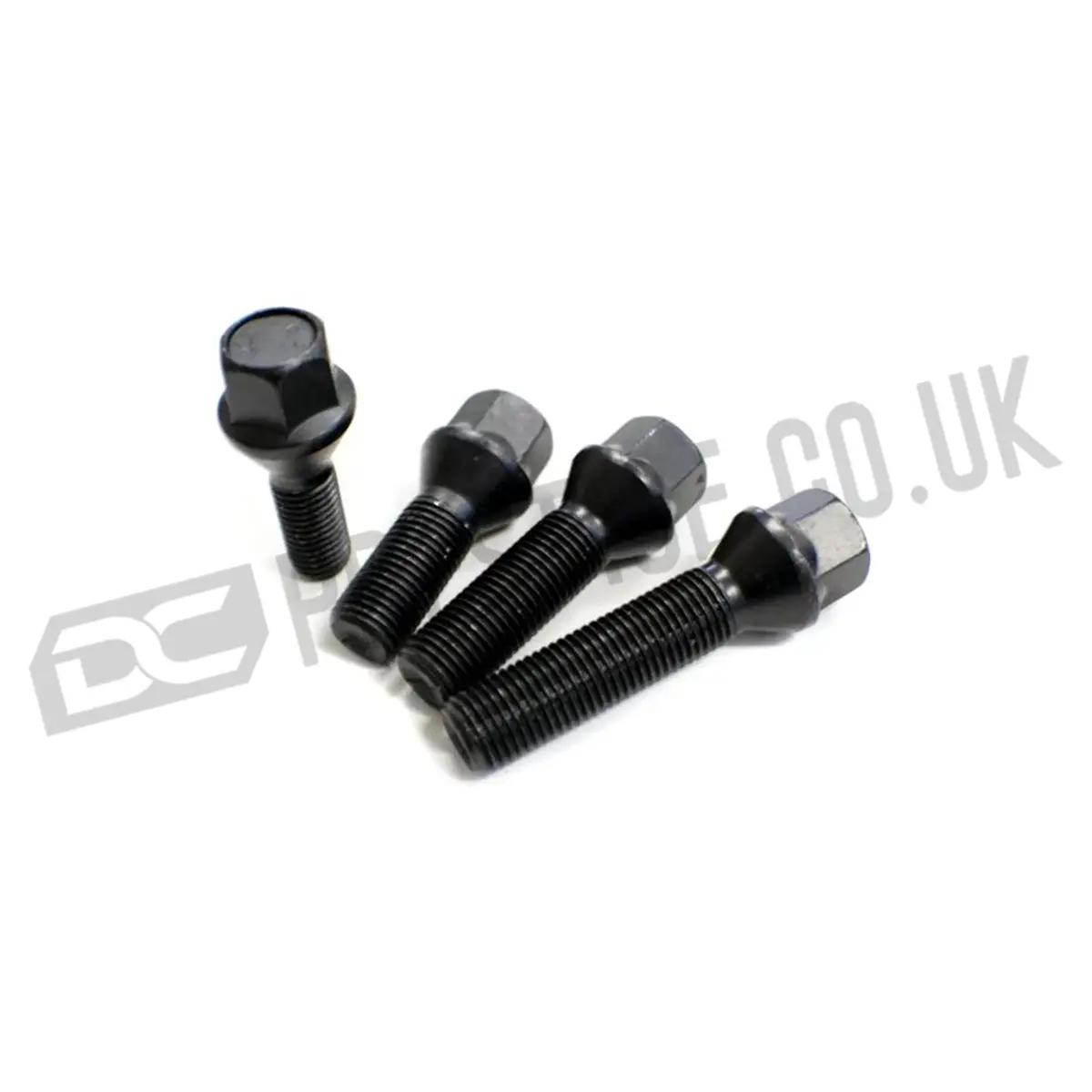 Bimecc Steel Wheel Bolts (Black) Tapered - Bmw M235i/M240i F22 (10Pcs) 1