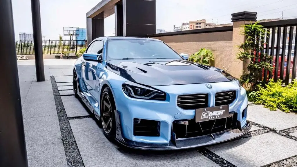 Cmst Tuning Frp & Carbon V2 Tempered Clearview Glass Hood For Bmw M2 / M2c G87 & 2 Series M240 230 G42 1