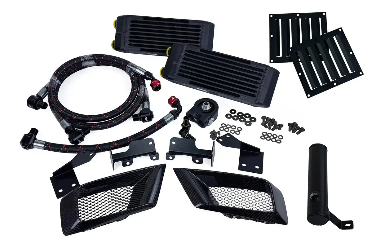 Csf Dual Engine Oil Cooler Kit For Fl5 Honda Civic Type R 1