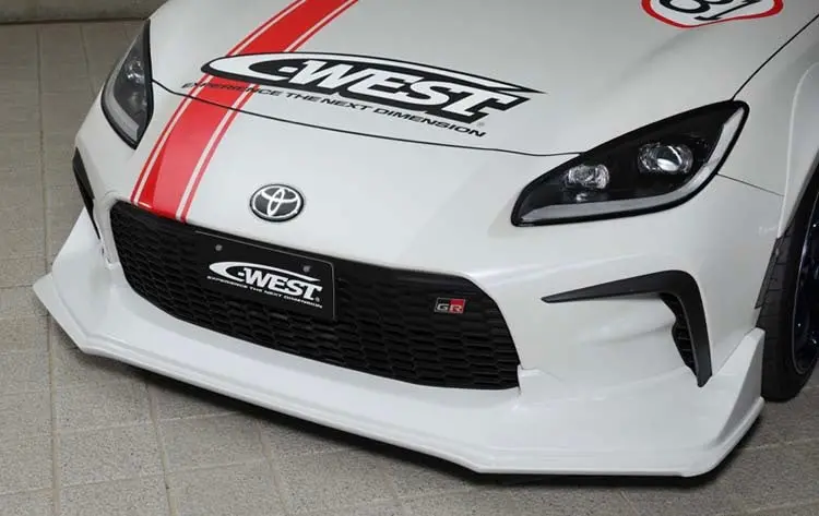 C-West Front Spoiler For Toyota Gr86 (Zn8) 2022+ 1