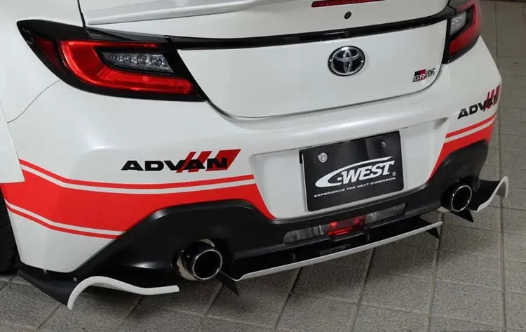C-West Rear Diffuser For Toyota Gr86 (Zn8) 2022+ 1