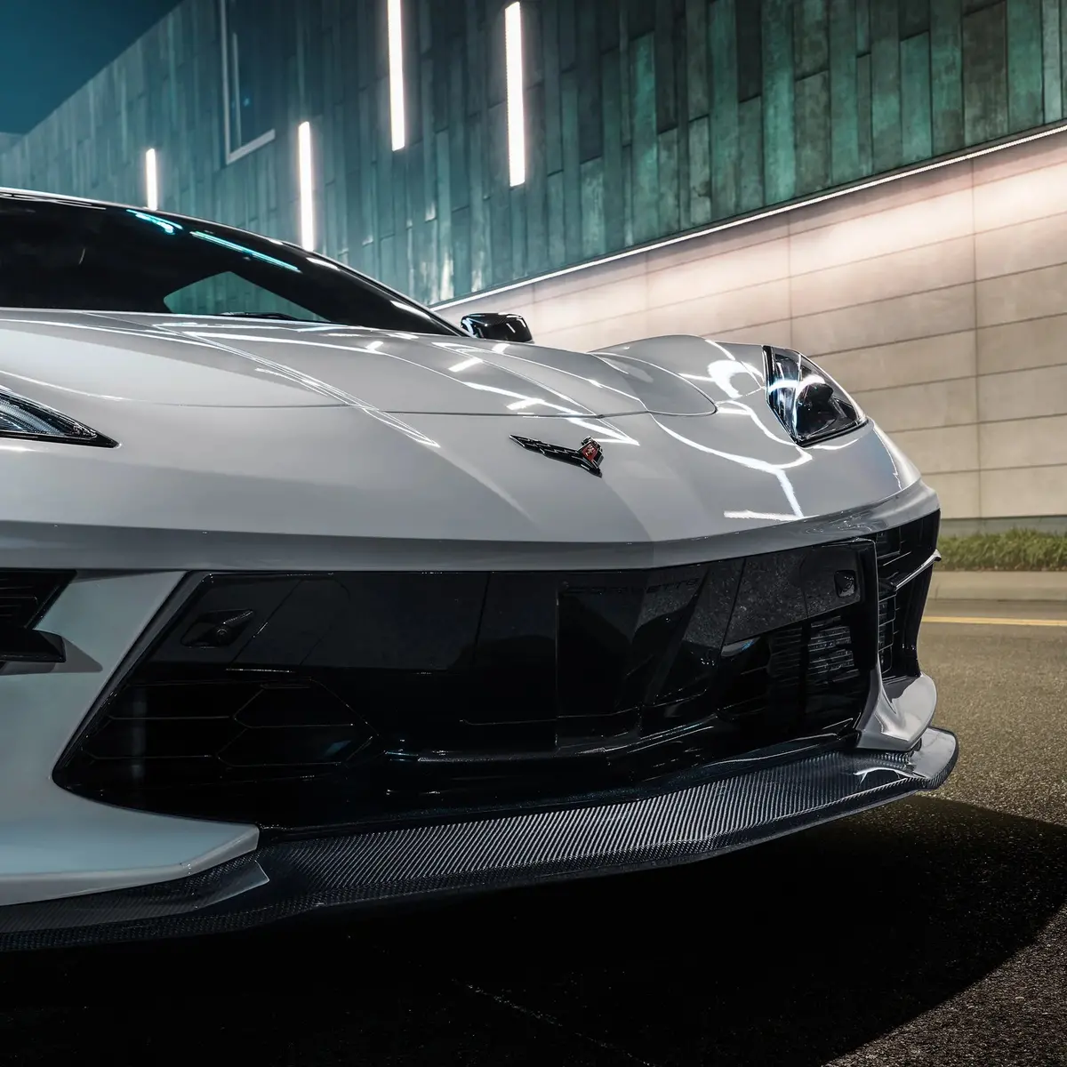 Racing Sport Concepts - Gt Front Splitter - Carbon Fiber For C8 Corvette 2