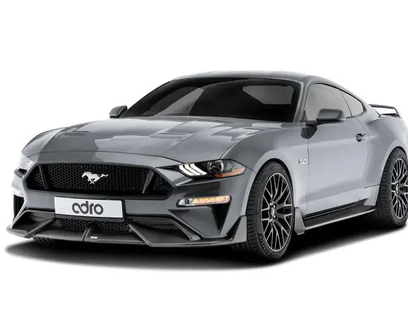 Adro Ford Mustang Carbon Fiber Side Skirts 1