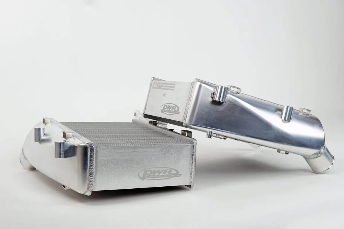 Audi C8 Rs6/Rs7 High-Performance Twin Intercooler Set - Raw Billet 1