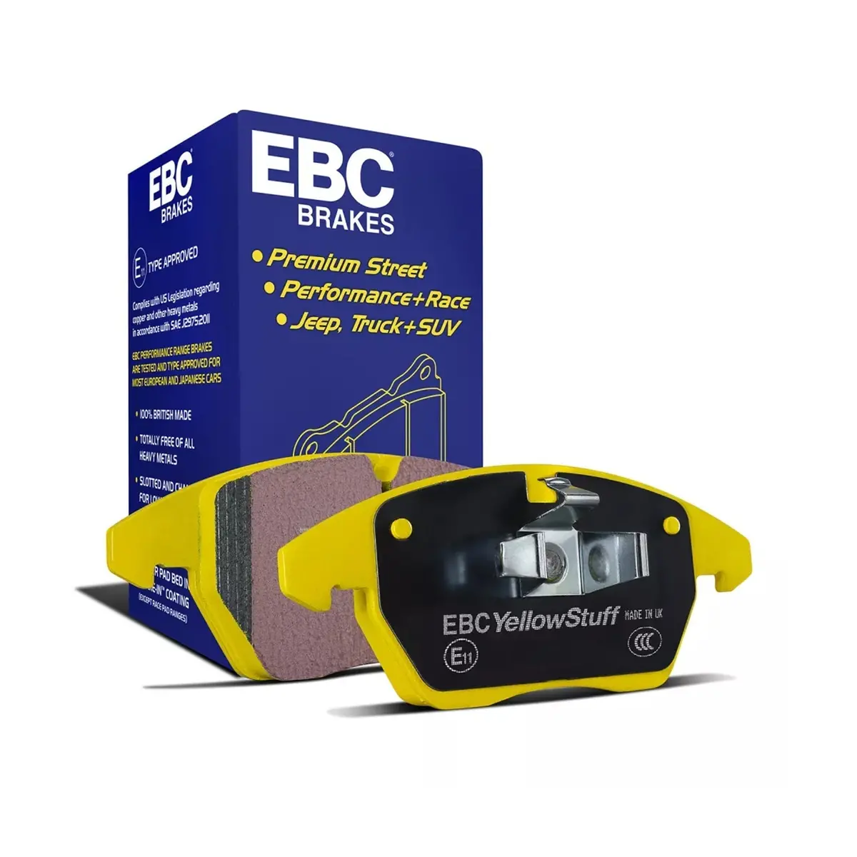 Ebc Yellowstuff Rear Brake Pads Dp42089r For Bmw G80/G81 M3, G82/G83 M4 & G87 M2 & More 1
