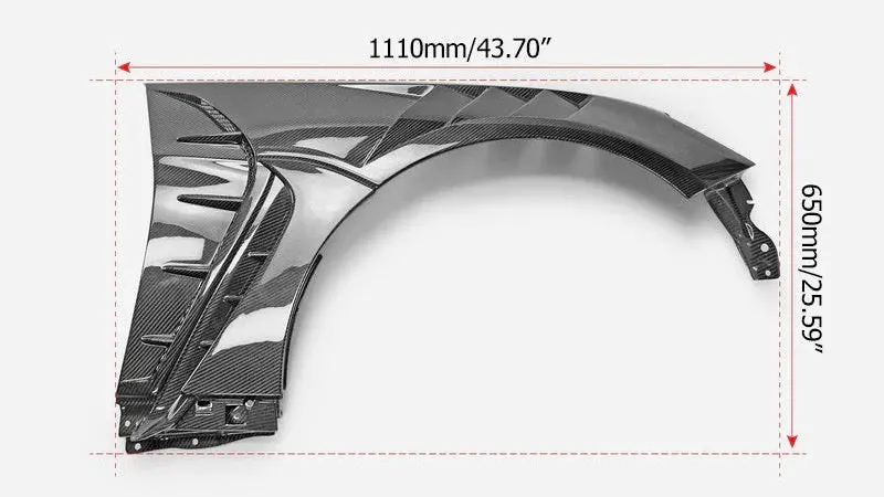 Epr Usa Epa1 Style Front Fenders For Toyota Gr86 & Subaru Brz Zd8 Carbon Fiber & Frp  - In Stock 1
