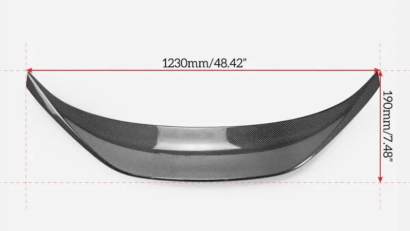 Epr Tr Style Carbon Fiber Rear Spoiler Ducktail For Toyota Gr86 & Subaru Brz Zd8 - In Stock 1