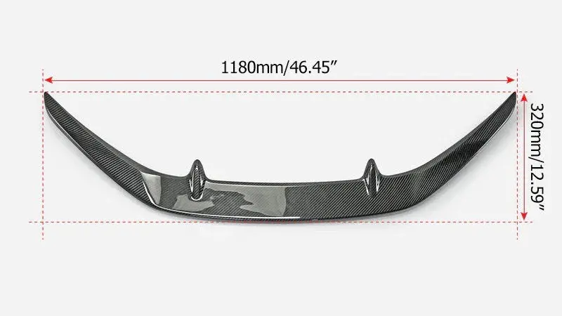 Epr Sti Style Carbon Fiber Rear Spoiler Ducktail For Toyota Gr86 & Subaru Brz Zd8 - In Stock 1