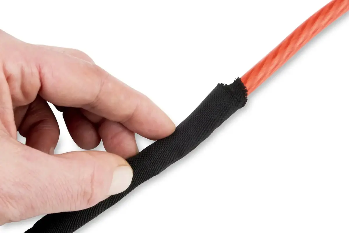 Funk Motorsport Black Self Wrap Protection Sleeving 1