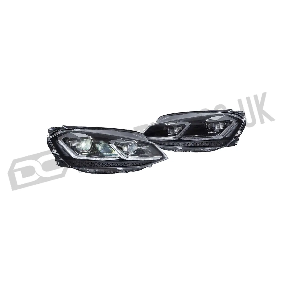 Full Led Headlights For 2015-2017 Golf Mk7 Halogen Models (Europe 2013-2016) 2