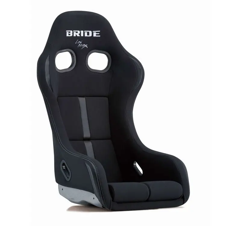 Bride Zetaiv Reims Bucket Seat - Black & Black / Frp Silver Shell 1