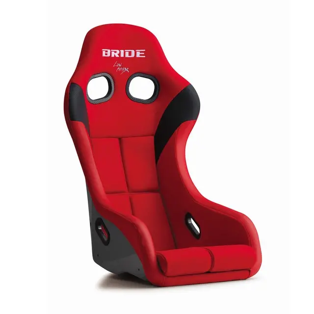 Bride Zetaiv Bucket Seat - Red Carbon Shell / Frp Silver Shell 1