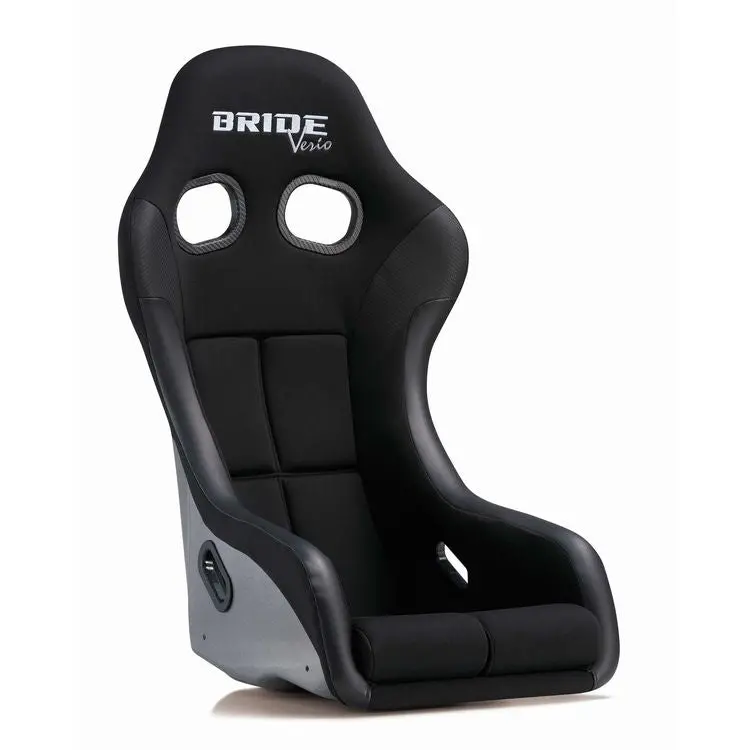 Bride Zetaiv Verio Bucket Seat - Black / Frp Silver Shell 1
