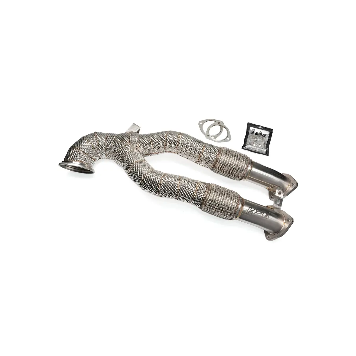Hfe Audi Rs3 Heat-Shielded Stainless Steel Downpipe – 8V Lci 2017+ 1