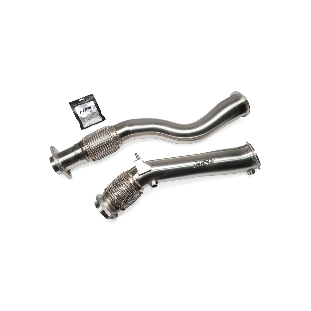 Hfe Bmw X3m F97 4.5″ Decat Downpipes – Performance Exhaust Upgrade 1