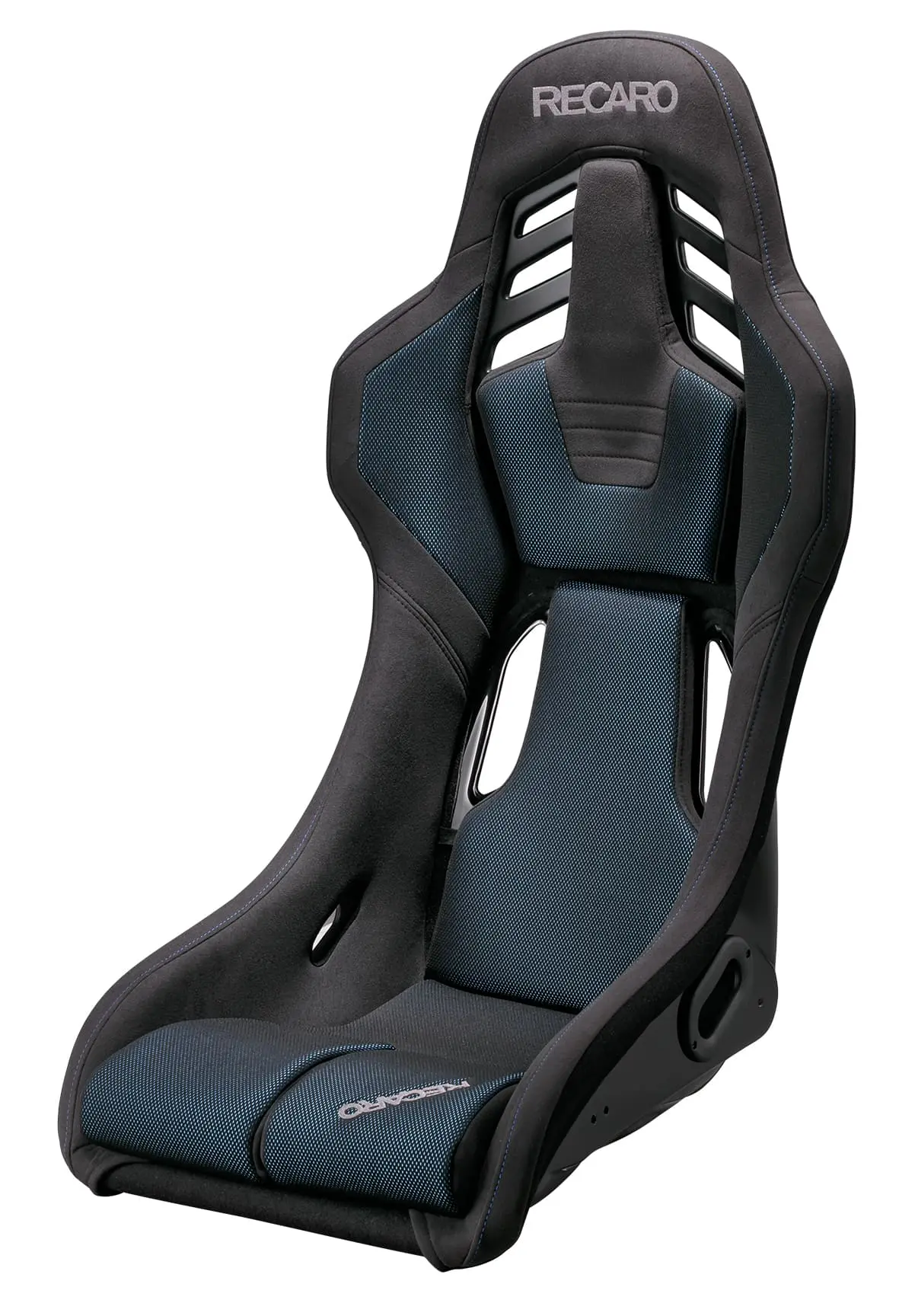 Recaro Japan Rss Bk Bl/Bk Fixed Bucket Seats Large 1