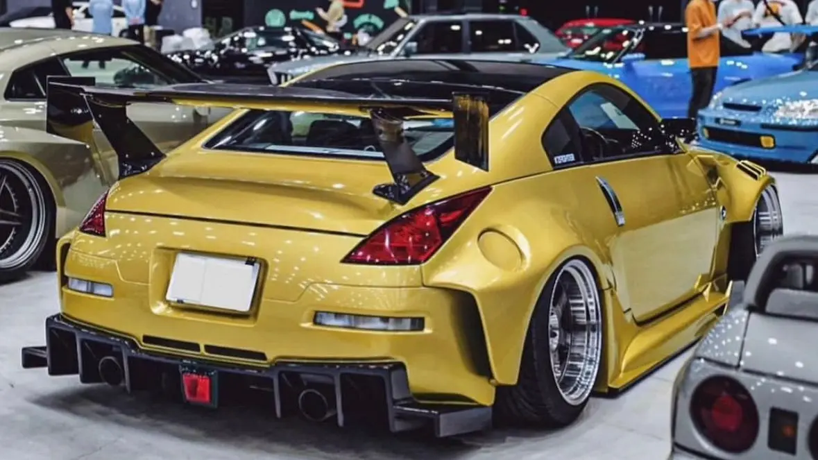 M-Sports Rear Bumper (Frp) Nissan 350Z (Z33) 1