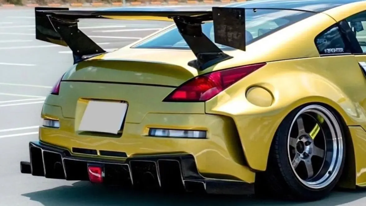M-Sports Rear Fenders (Frp) Nissan 350Z (Z33) 1