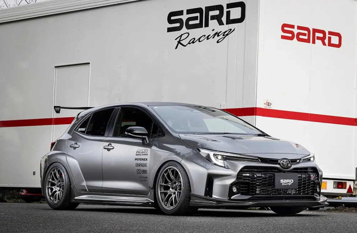 Sard Gr Corolla Gt1 Full Kit W/ Lsr Wing Performance Aero Carbon 1
