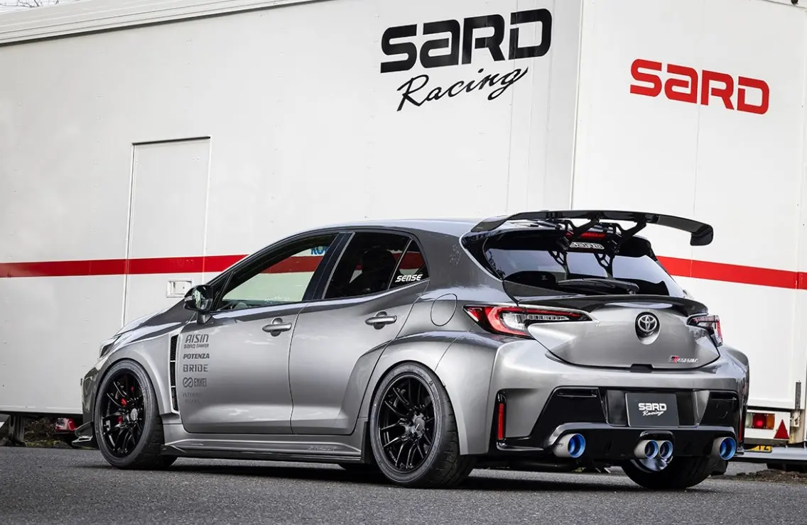 Sard Gr Corolla Gt1 Performance Tiz Muffler 1
