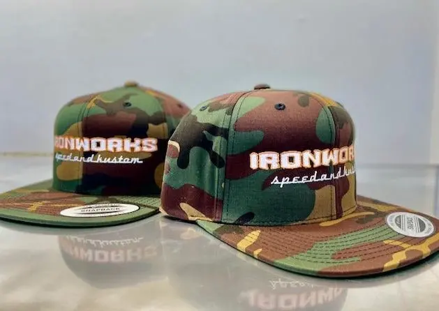 Isk Logo Snapback Camo 1