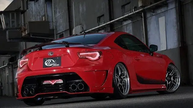 Kuhl Racing 02R-Ss Rear Bumper &  Rear Floating Diffuser (Frp) Toyota 86 (Zn6) 2013-2020 1