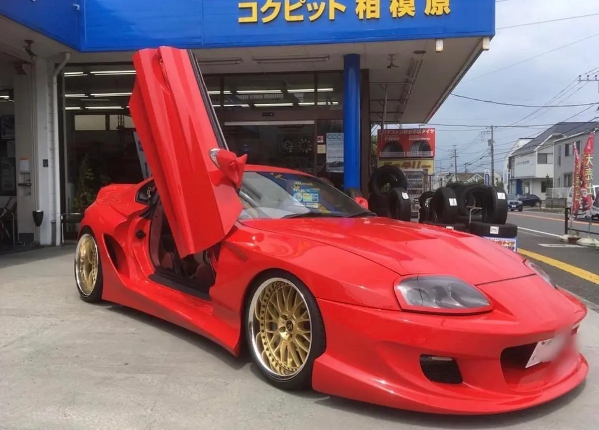 Abflug Zefi:R 8P Aero Kit (Frp) For Toyota Supra (Jza80) 1993-2002 1