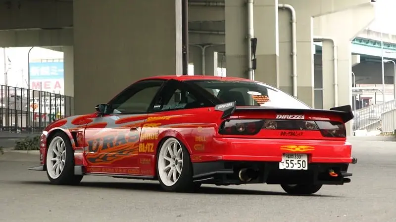 Uras Nissan 180Sx (Hatch) Drag Wing - In Stock 1