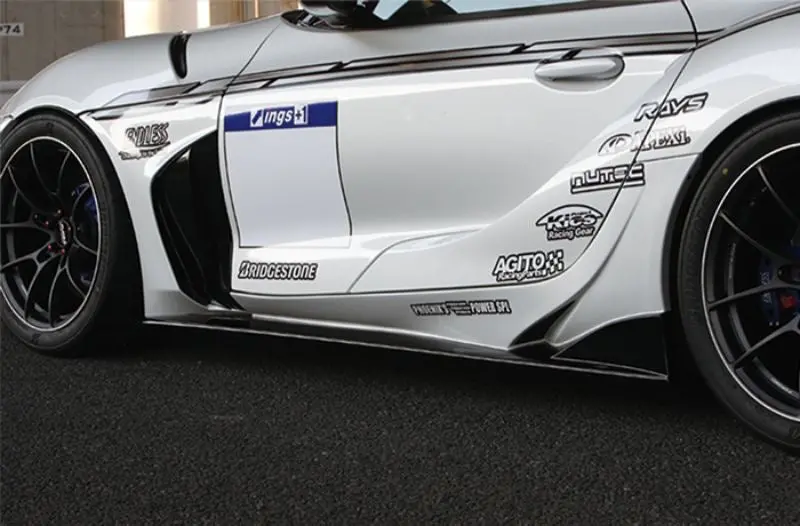 Ings+1 N-Spec Side Skirts  (Frp) Toyota Gr Supra 2019+ (Db42) 1