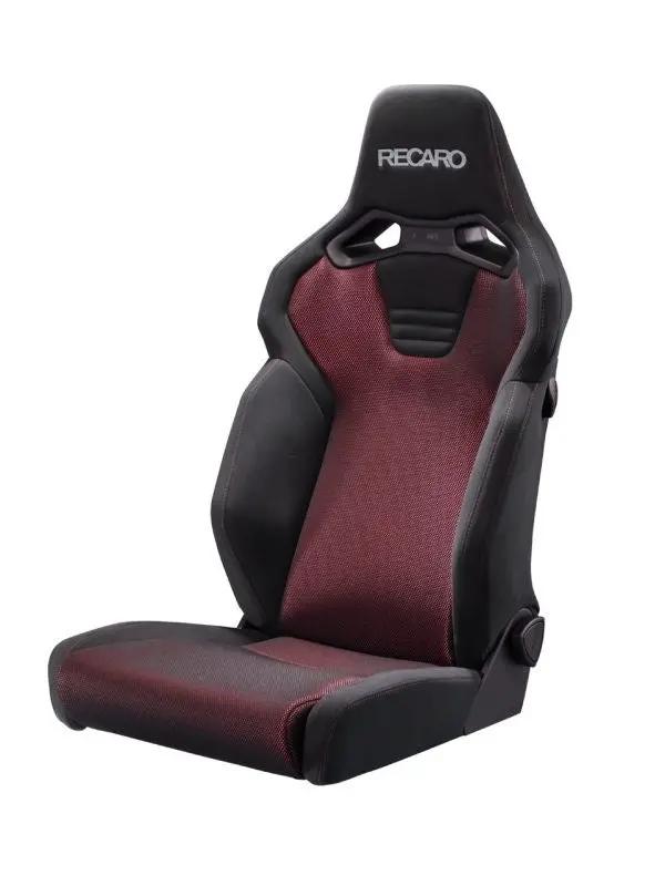Recaro Sr-C Bk100h Rd Bk Brilliant Mesh Red Kamui Black 1