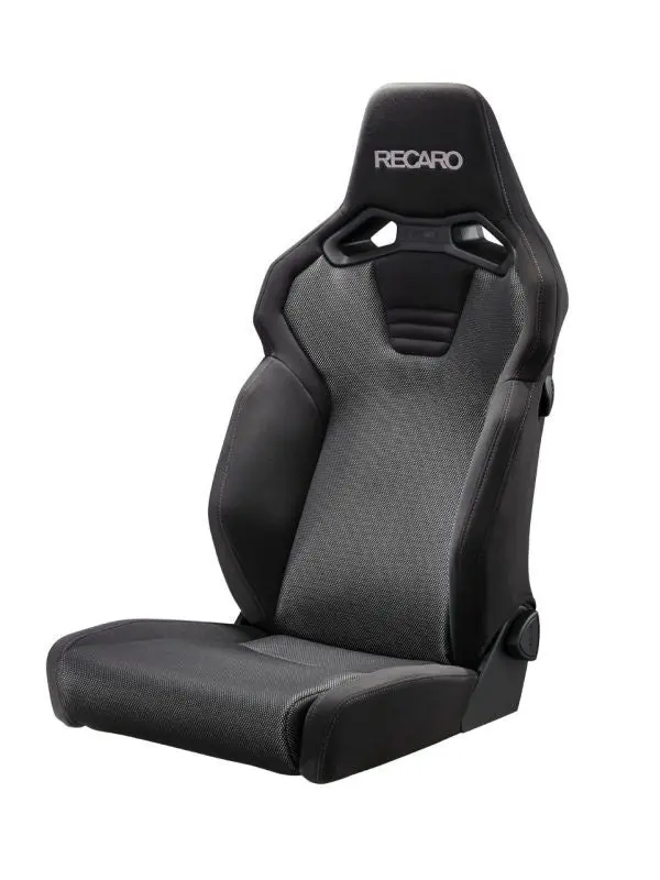 Recaro Sr-C Bk100 Sl Bk Brilliant Mesh Silver Kamui Black 1