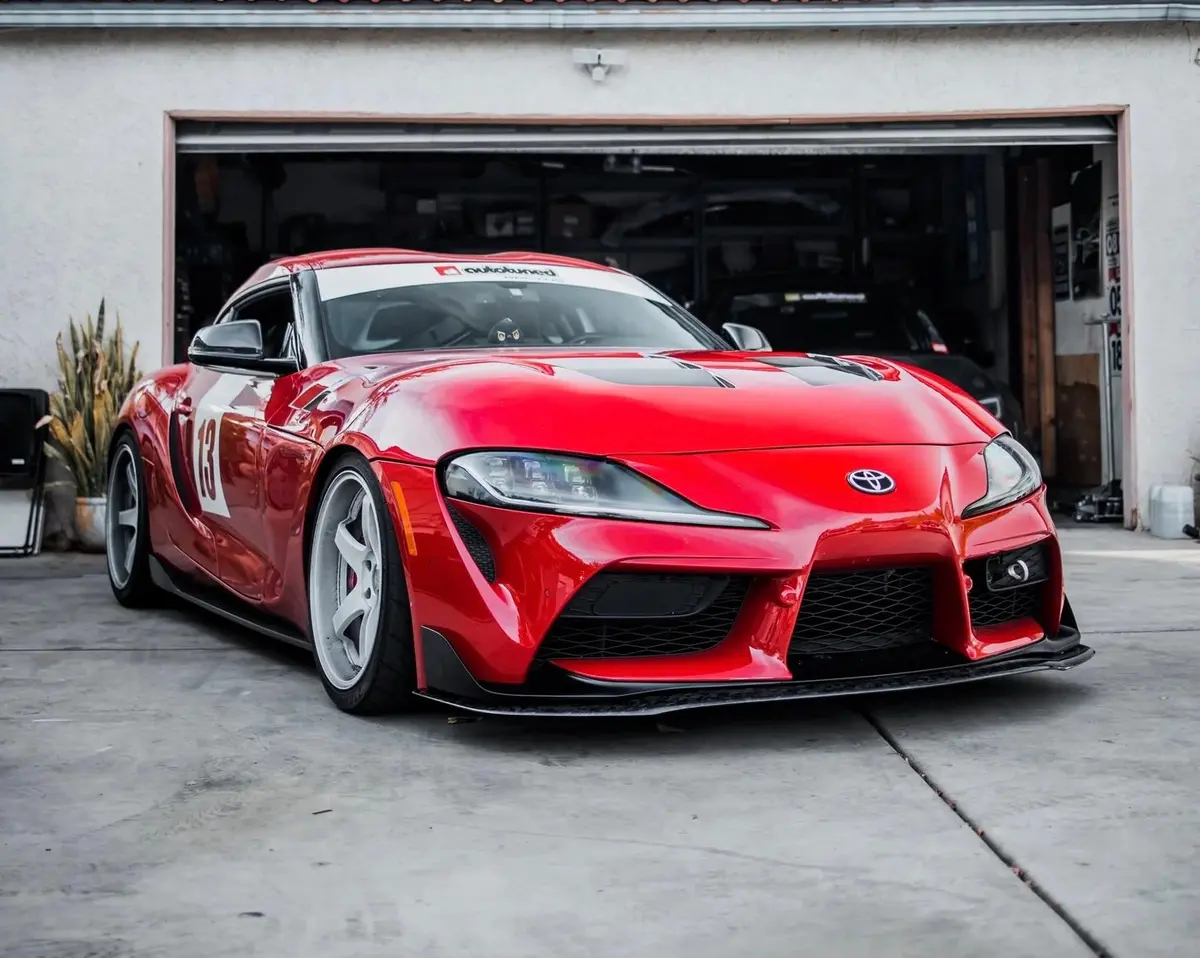 Alx Design Gr Supra Spec-R Forged Carbon Fiber Front Lip 1