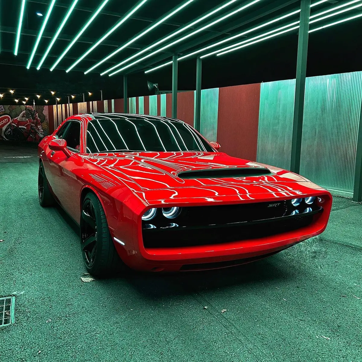 Robot Craftsman Front Bumper "Chopper" For Dodge Challenger 2015+ 1