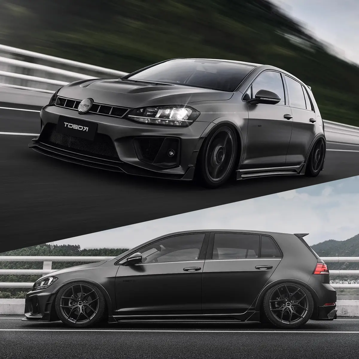 Robot Craftsman Baby Widebody Kit For Volkswagen Golf / Gti / Golf R Mk7.5 (Frp) 1