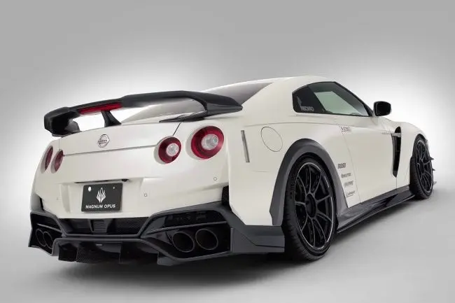 Varis Magnum Opus 18' Carbon Rear Wing For Eba-R35 Nissan Gt-R [Vani-238] 1