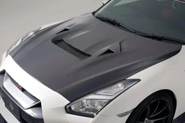 Varis Magnum Opus Cooling Bonnet Hood For Eba-R35 Nissan Gt-R [Vbni-121 / Vbni-122] 1